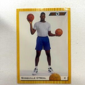 1992-93 CLASSIC DRAFT FLASHBACKS  # 104  SHAQUILLE O'NEAL ROOKIE
